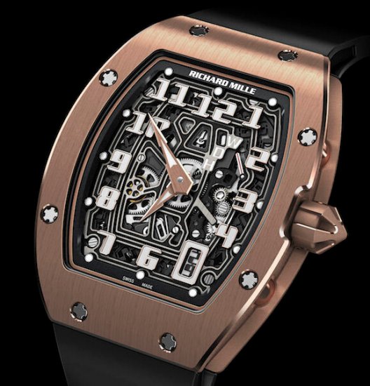 Buy Replica Richard Mille RM 067-01 RG Rose Gold watch Review